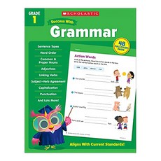 Scholastic Success With Grammar Grade 1 Workbook, 스콜라스틱