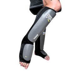 EVERLAST MMA對打護腿雙腳組, 1組, 黑色