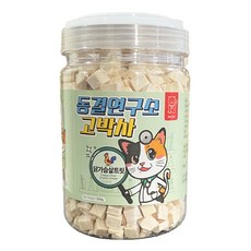 펫츠아일랜드 고양이 동결연구소 고박사 대용량 동결건조 통간식, 닭가슴살, 200g, 1개 - 치킨트릿