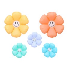 P&B UNITY 消光馬卡龍微笑雛菊氣球組, 1組, 9