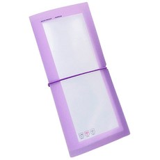 마켓감성 스티커사진 보관 앨범 3p, 퍼플, 30매