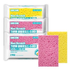 기본에 셀룰로오스 수세미 레벨1 버블클린 랜덤발송
