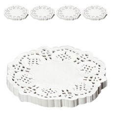마켓감성 도일리페이퍼 원형 150p 14cm, 5개