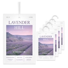 COCODOR 珂珂朵爾 香水香包 衣櫃芳香劑 S 薰衣草Hill, 20g, 5個