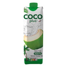 Cocoplus 100% 純椰子水 1000毫升, 1L, 1瓶