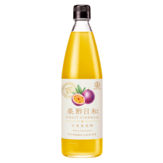 Kong Yen 果酢日和 百香果果酢, 25%以上果汁原汁, 590ml, 1瓶