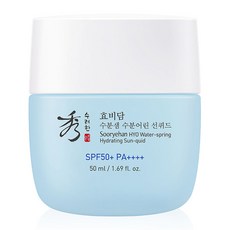 수려한 효비담 수분샘 수분어린 선퀴드 SPF50+ PA++++, 50ml, 1개 - 수려한효비담