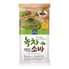 면사랑 녹차 메밀 소바, 292g, 1개