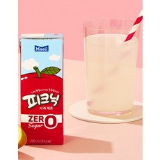 매일유업 피크닉 제로 사과 주스, 200ml, 24개