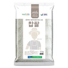 용두농협 가치지은 국내산 찹쌀, 5kg, 1개