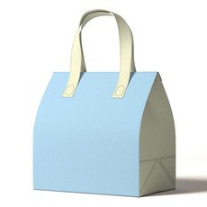 B Home Baking 外帶保冷袋 高度32, 藍色, 10個