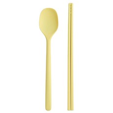 SiliPot 韓國製造矽膠筷子+湯匙組, 1組, 勺子+筷子