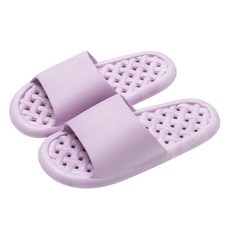 블럭마트 물빠짐 욕실화, 1개, 퍼플