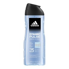 adidas 愛迪達 男性三合一潔顏洗髮沐浴露 超越活力, 400ml, 1瓶