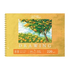 DOOSUNG PAPER 藝術王子春季素描本220g D01, 1個, 25張, 8開