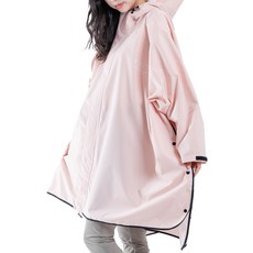 LIBERO 露營戶外雨衣Los Rain斗篷雨衣, 粉色, 1件