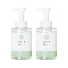 엄마랑아기랑 우리가족 핸드워시, 500ml, 2개