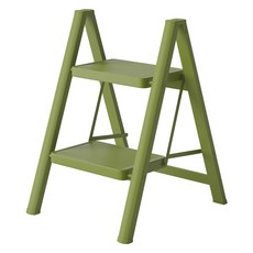 KOKIRI LIVING 家用折疊梯 A11 2層 黑色, 1個