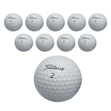 타이틀리스트 골프공 로스트볼 A+ 3피스 PRO V1 10p 세트, 화이트, 1세트 화이트, 1세트