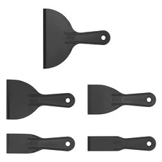 多用途塑膠赫拉刮刀油灰刀工具5件套4W023, 1組