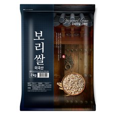 오리지널그레인 미국산 보리쌀, 2kg, 1개