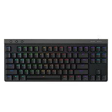 로지텍 G515 LIGHTSPEED TKL 무선 게이밍 키보드, 블랙, 920-012576, 적축