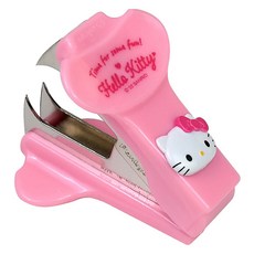 buyhearts Hello Kitty 釘書針拔釘器, 1個, 深粉色