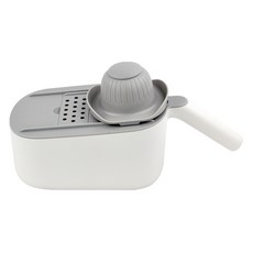 kitchen U 多功能蔬菜切片機, 1個, 灰色