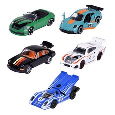 maJORETTE 美捷輪 保時捷5車禮包5件套, 混色, 1組