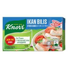 크노르 스톡 큐브 앤쵸비, 60g, 1개