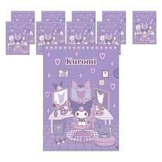 Sanrio ROOM L 型資料夾, 紫色, 10個