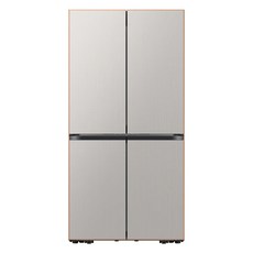 [색상조합형] 삼성전자 BESPOKE Infinite Line 키친핏 4도어 냉장고 594L 방문설치