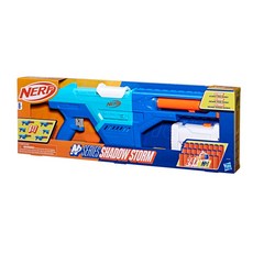 Hasbro 孩之寶 NERF 樂活打擊 N系列 Shadow Storm 玩具槍, 附24發 Nerf N1 系列發射器, 1支