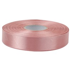 유광 단면 공단 리본 25mm, 33 감색, 1개, 45m