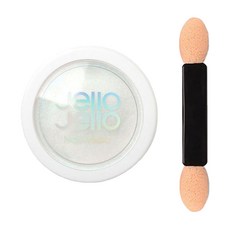 Jello Jello 極光鏡面粉+雙頭海棉棒 JP-06, 美甲人魚姬套裝, JP-06 Mermaid, 1組