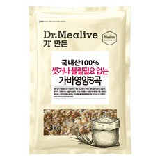밀리브 가바영양 8곡, 3kg, 1개