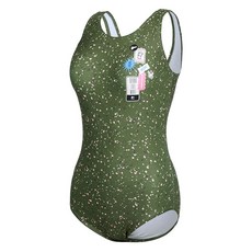 레노마 여성용 와펜 U백 원피스수영복 RN-LF2E504-GN