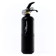아이로드 KFI 자동차 겸용 ABC 분말 소화기, 1.5kg, 블랙, 1개