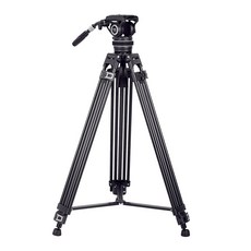 카이어 알루미늄 비디오 영상삼각대 유압식헤드 + 삼각대 + 플레이트 세트, BF310, 1개
