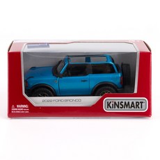 킨스마트 2022 포드 브롱코 Open Top KT5438WA, BLUE, 1개 블루(KT5438WA_BLUE), 1개