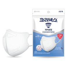 크리넥스 유한킴벌리 라이트핏 마스크 소형 KF94