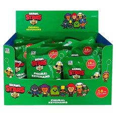 Brawl Stars 公仔鑰匙圈隨機出貨, 24個