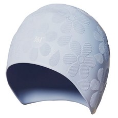 361도 플라워 수영모자, 블루, 1개