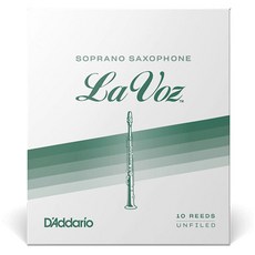 D'Addario LaVose 女高音薩克斯風簧片未銼 MED-SOFT 10p, 1個