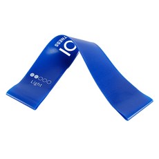 乳膠伸展深蹲橡膠環瑜珈帶 LV 2, 藍色, 1個