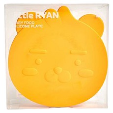 카카오프렌즈 니니즈 유아용 리틀라이언 실리콘 흡착 식판 + 뚜껑 세트, 1세트