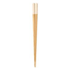 야마치쿠 강코 대나무 젓가락 23cm, 아이보리, 단품, 1개