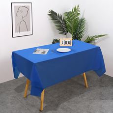 인아트 깔끔한 식탁보, 딥블루, 1개, 137 x 183 cm