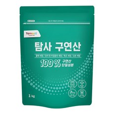 Tamsaa 檸檬酸, 1公斤, 溶解鈣質, 防止水垢, 抑制微生物, 清潔用品, 1kg, 1包