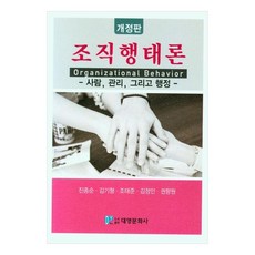 조직행태론사람 관리 그리고 행정, 대영문화사, 진종순, 김기형, 조태준, 김정인, 권향원